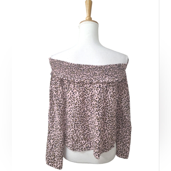 FREE PEOPLE MOVEMENT BLOUSE WOMENS OVERSIZED SMALL Bishop Sleeve Off Shoulder - Picture 6 of 12